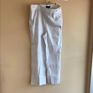 Talbots Women's White Boot Cut Pants